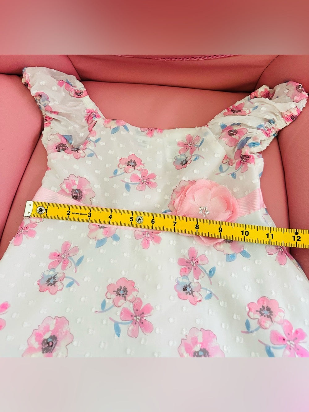 Blueberi Boulevard Girls Floral Party Dress