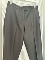 MNG Mango Black Tailored Straight Leg Dress Pants Trousers Size 6