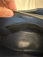 GUESS Los Angeles Black Gray G Logo Monogram Satchel Shoulder Bag