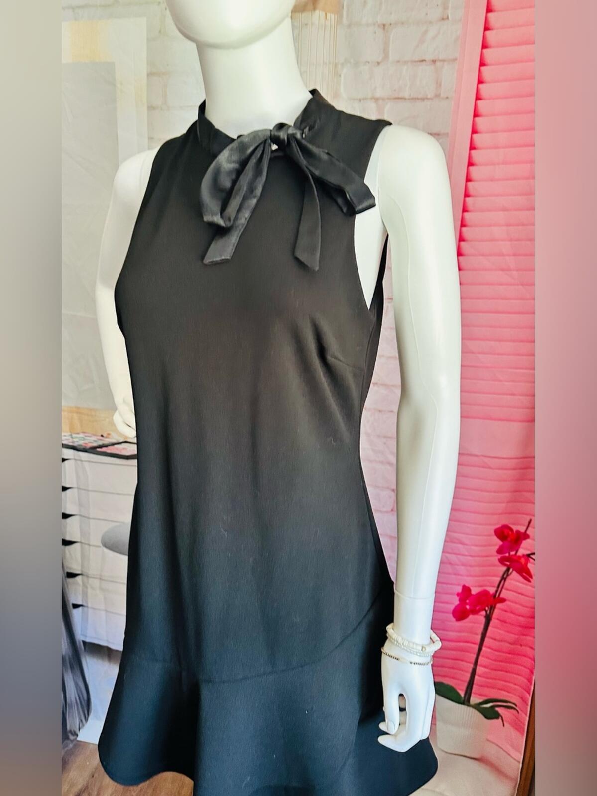 Betsey Johnson Sleeveless Black Dress