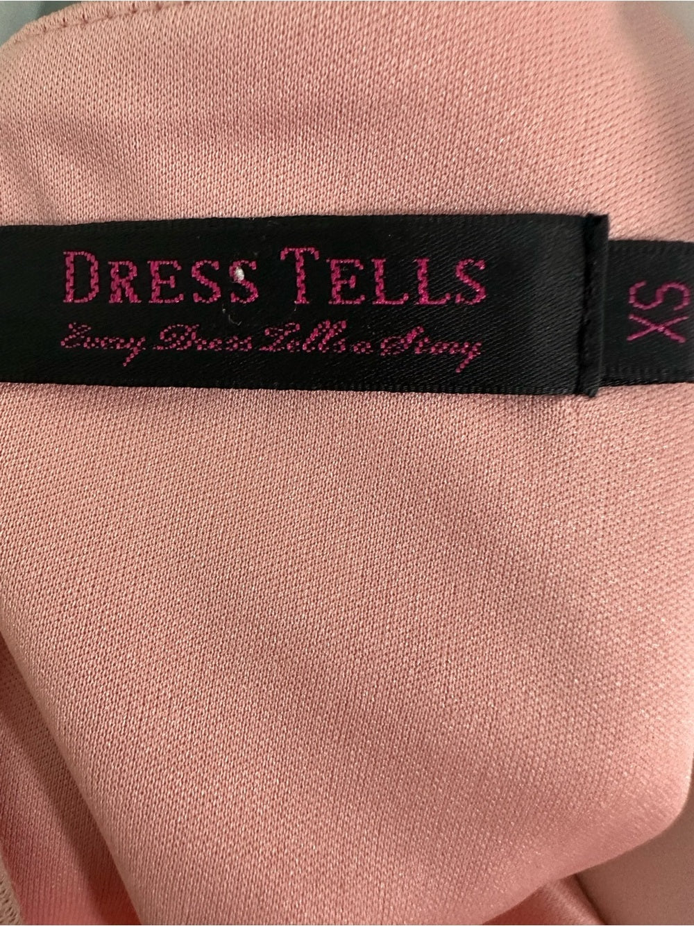 Dress Tells Dusty Rose Pink Belted A-Line Midi Dress