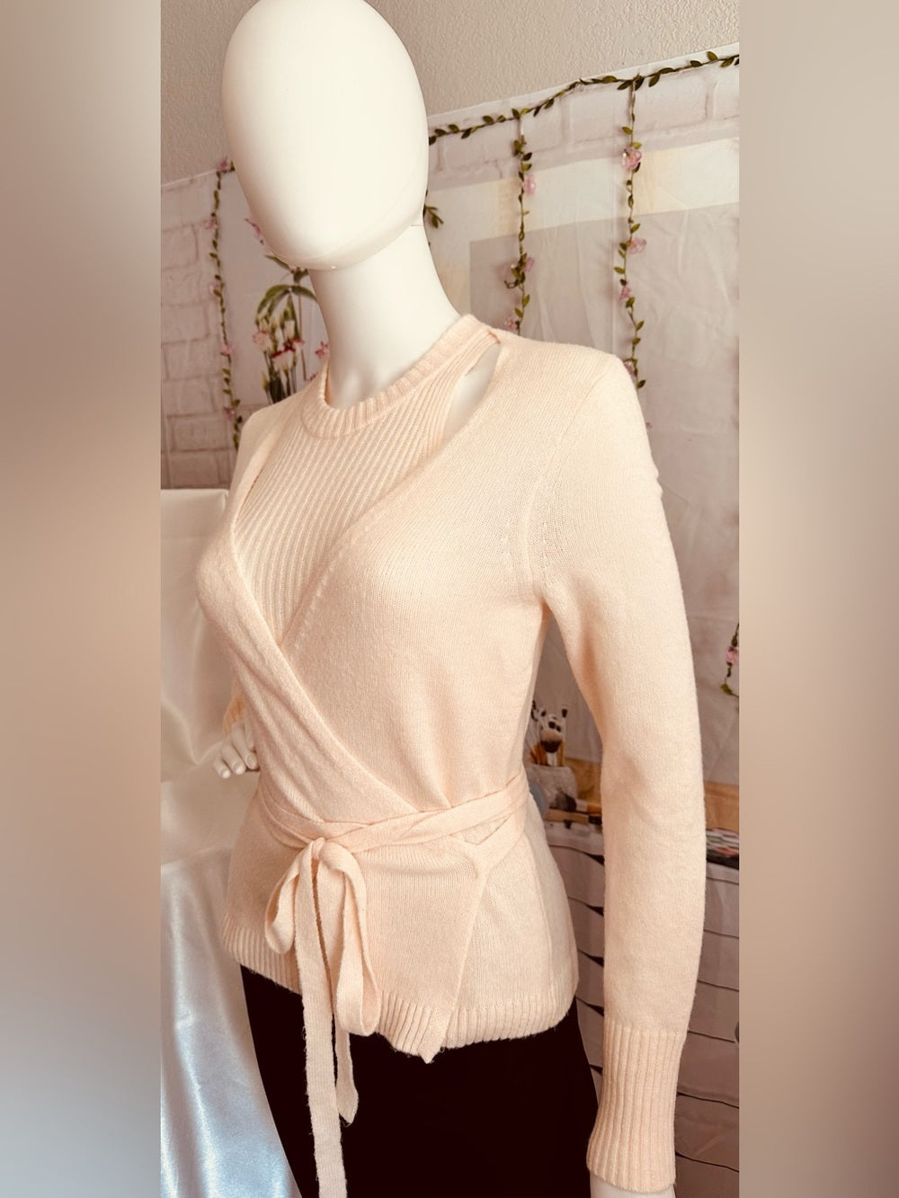 White House Black Market Two-in-One Wrap Cardigan