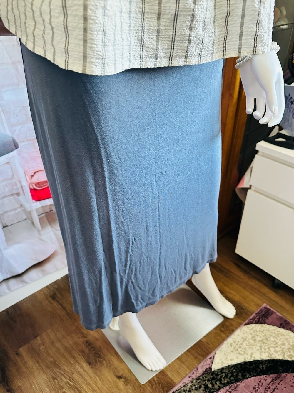 Luxe Brooklyn Midi Skirt