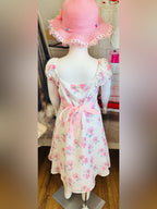 Blueberi Boulevard Girls Floral Party Dress