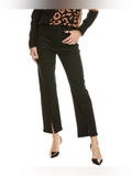 J. McLaughlin Rainey Black Jeans Front Slit Pants Size 10 NWT