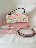 Dune London Floral Top Handle Crossbody Handbag w/ Matching Wallet
