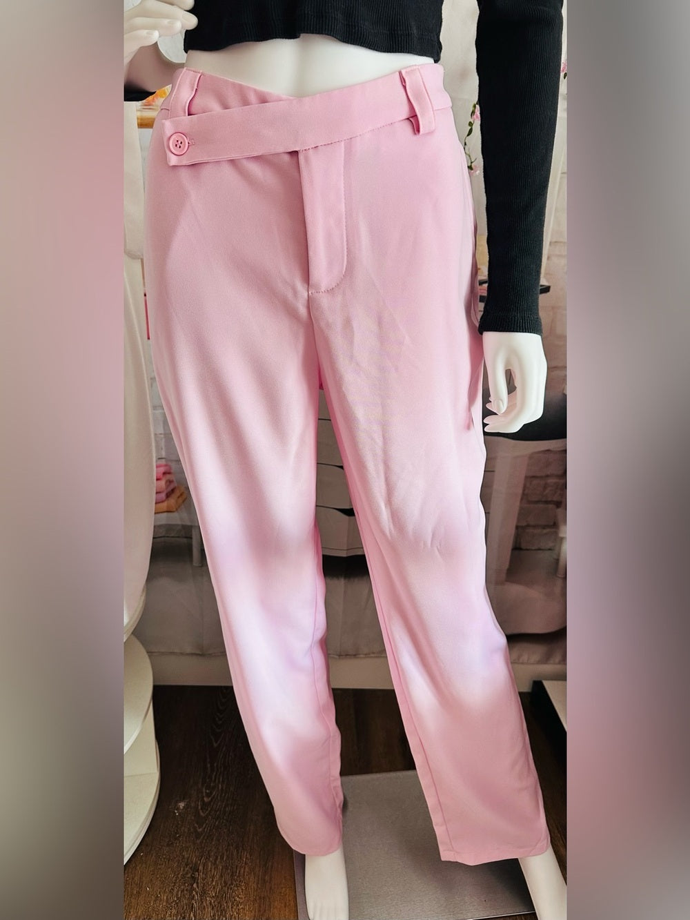 Fashion Nova Pink Trousers