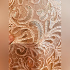 Betsy & Adam Lace & Sequin Formal Dress