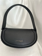 Steve Madden BBAY Black Baguette Shoulder Bag