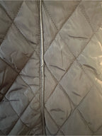 Palomares Navy Quilted Faux Fur Lined Puffer Vest NWT