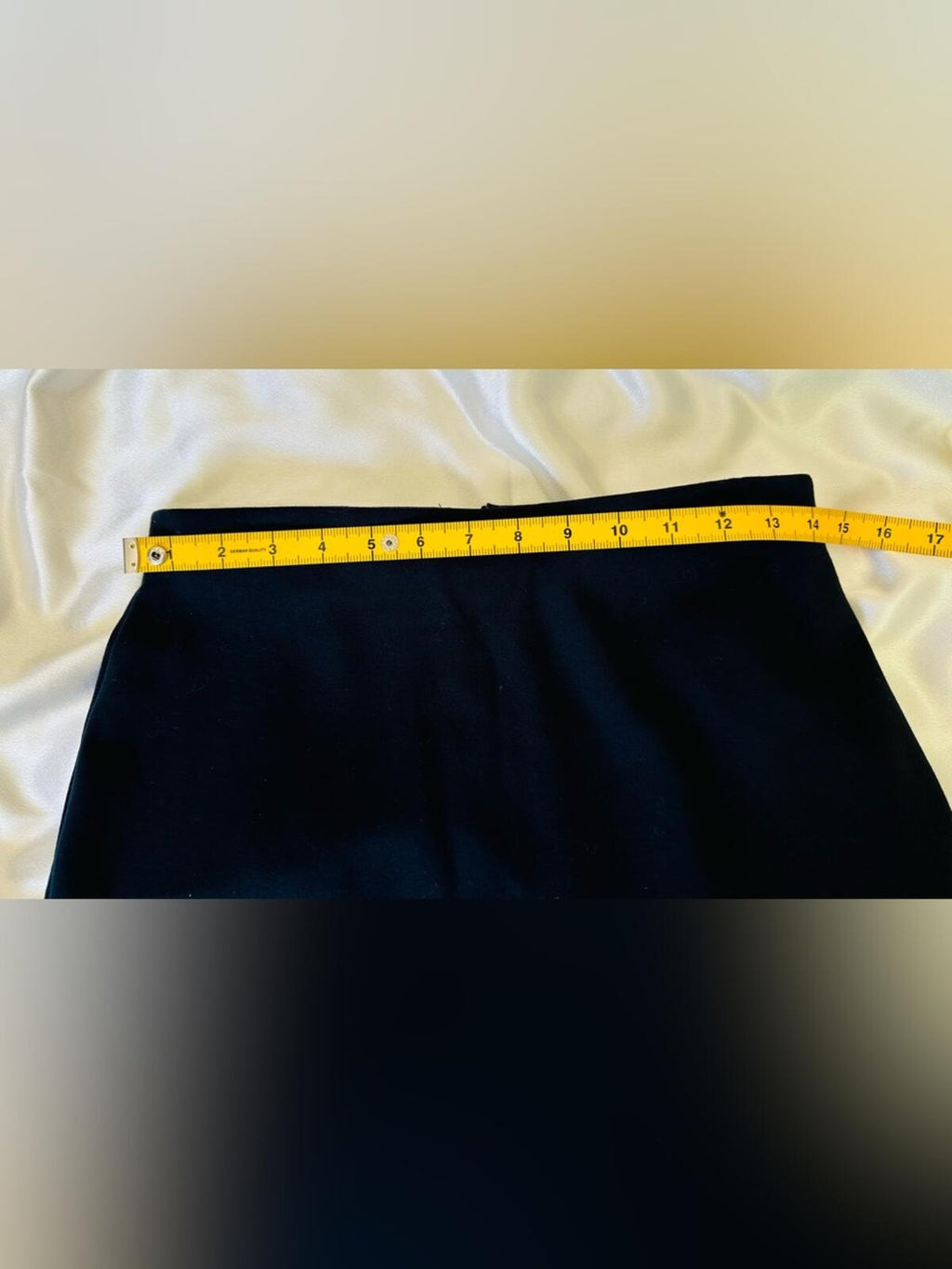 Philosophy Sleek Navy Blue Pencil Skirt