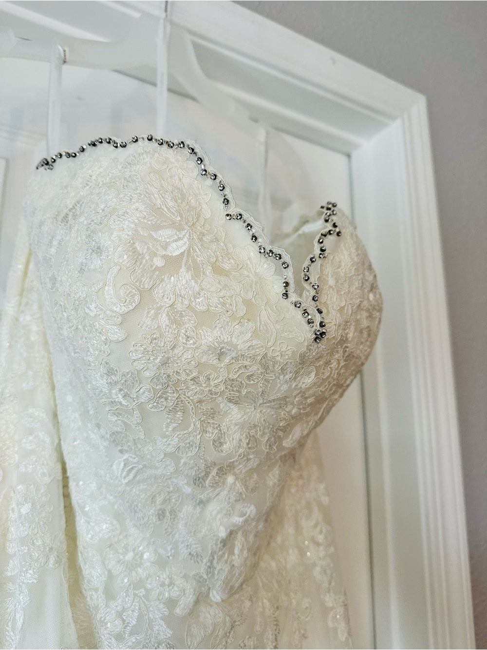 Madeline Gardner by Morilee Ivory Lace Wedding Gown Bridal Dress NEVER WORN