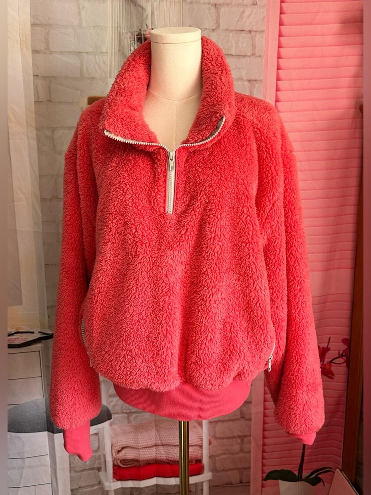 Savvi “Amy” 1/4 Zip Pullover Jacket