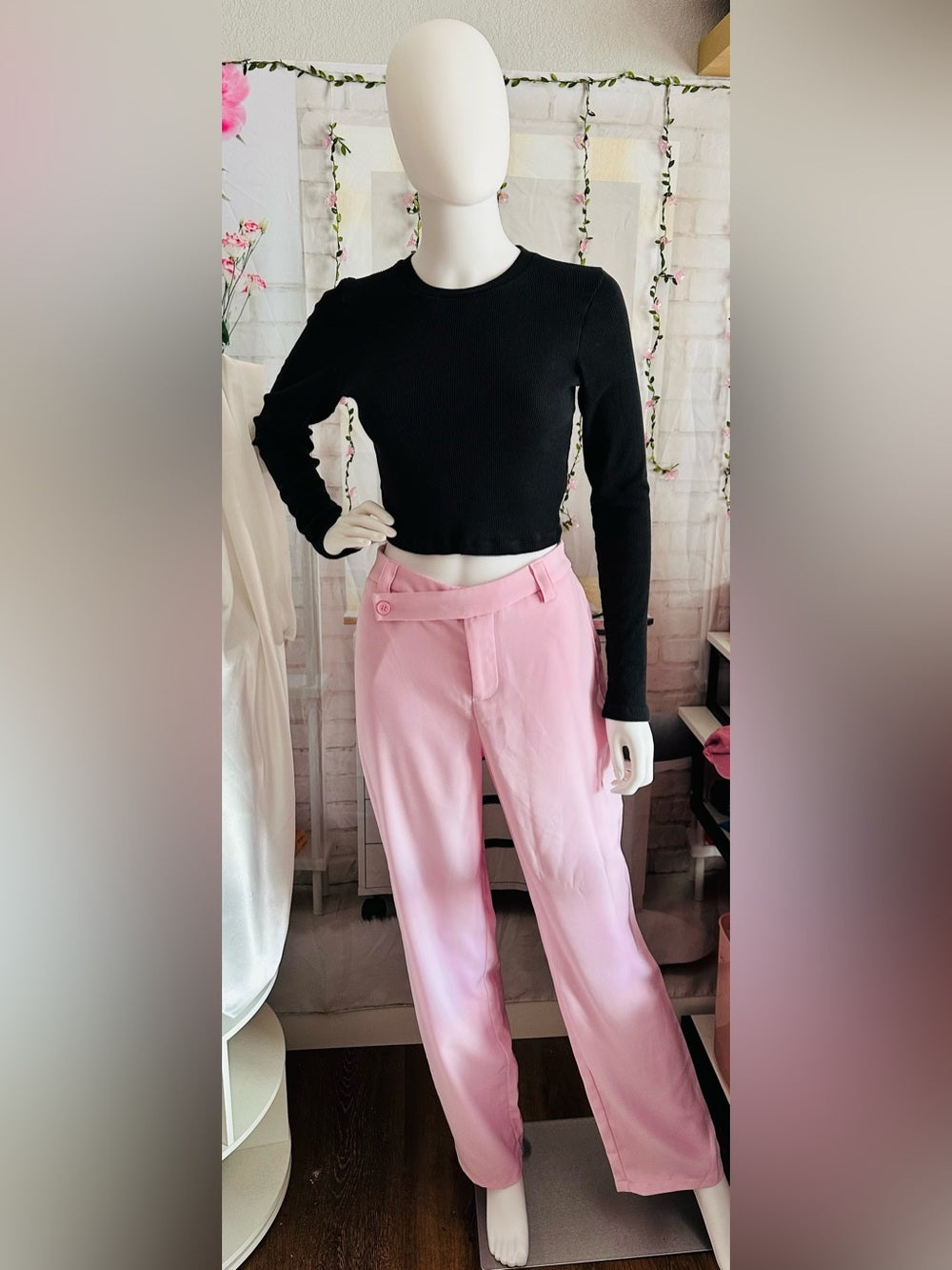 Fashion Nova Pink Trousers