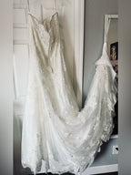 Madeline Gardner by Morilee Ivory Lace Wedding Gown Bridal Dress NEVER WORN