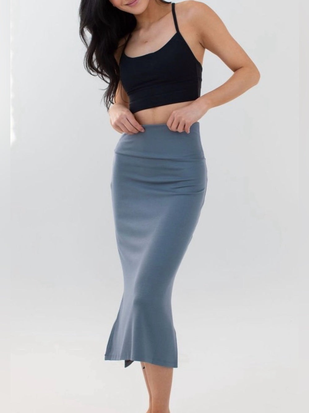 Luxe Brooklyn Midi Skirt