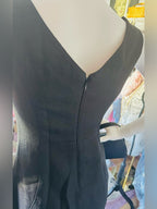 The Limited Black Sleeveless Midi Sheath Dress