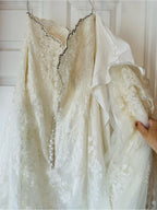 Madeline Gardner by Morilee Ivory Lace Wedding Gown Bridal Dress NEVER WORN