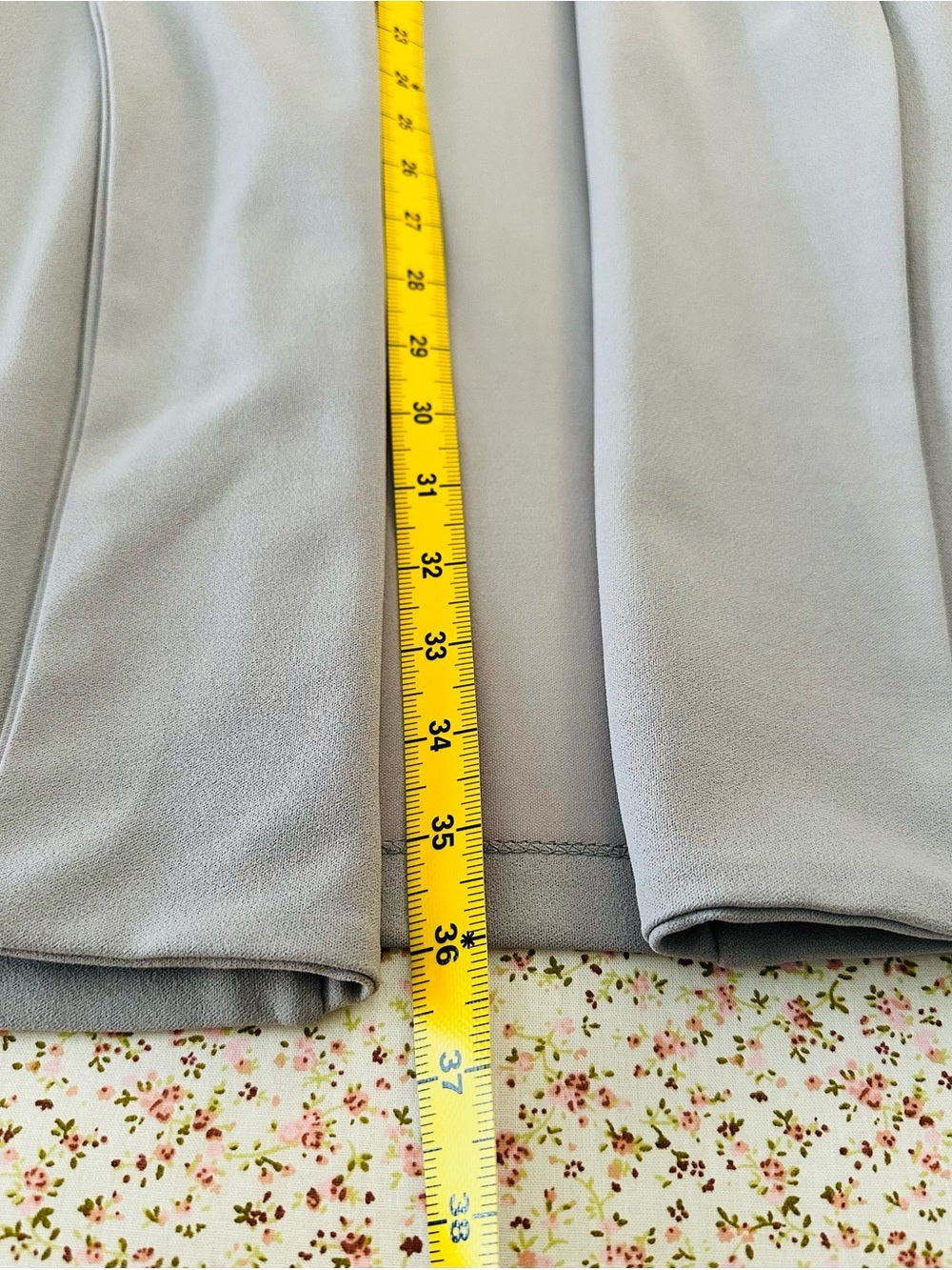 New Look Gray Waterfall Belted Wrap Trench Coat US 4 NWOT