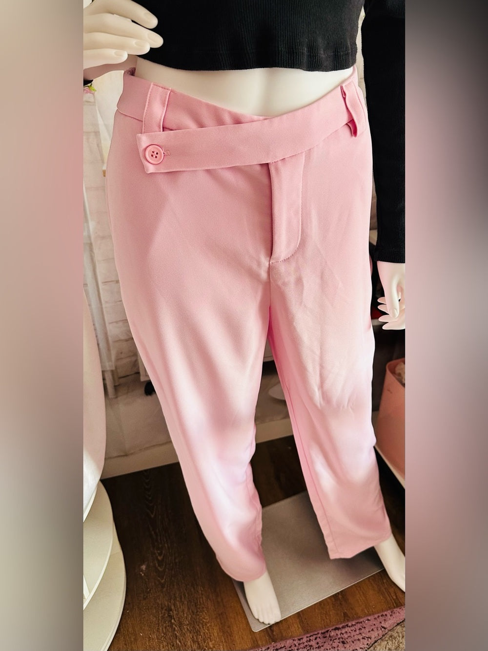 Fashion Nova Pink Trousers