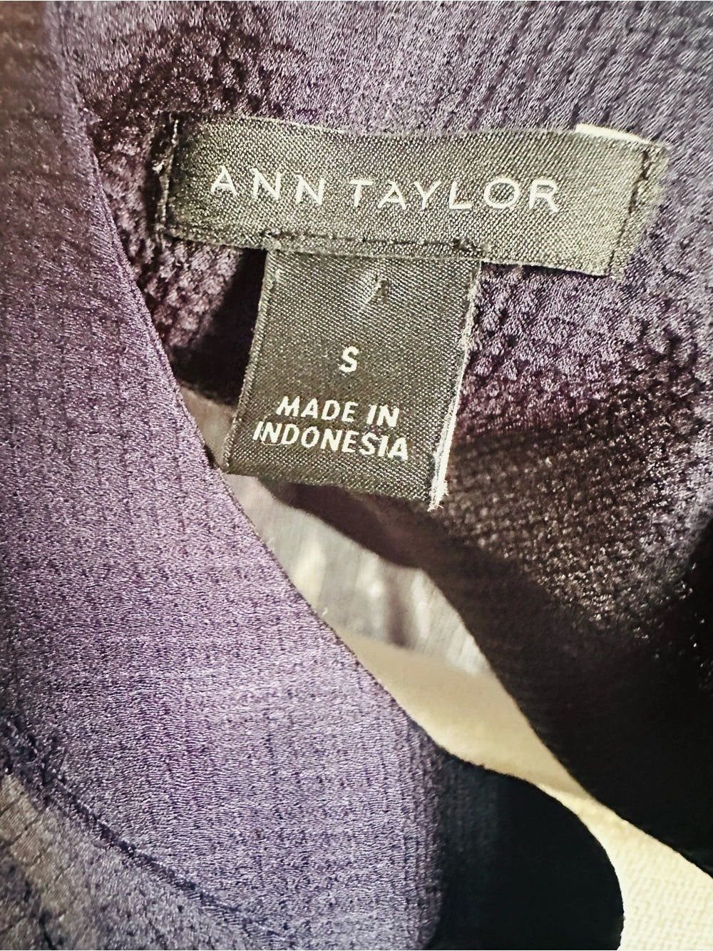 Ann Taylor Black Sheer Sleeveless Blouse