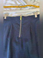 Philosophy Sleek Navy Blue Pencil Skirt