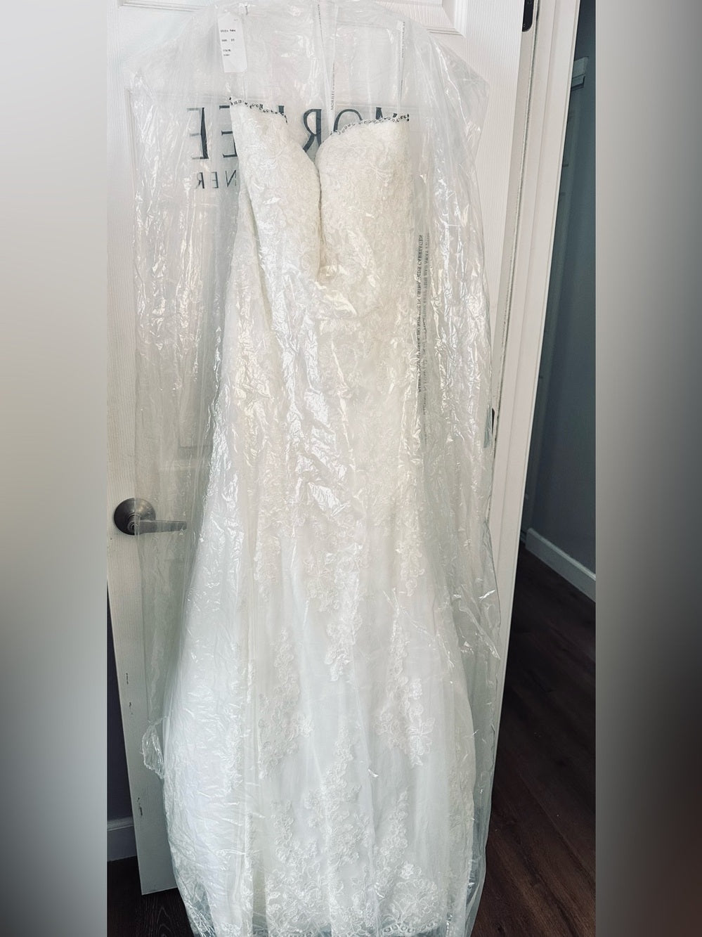 Madeline Gardner by Morilee Ivory Lace Wedding Gown Bridal Dress NEVER WORN