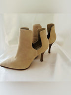 Vince Camuto Frendin Suede Pointer-Toe Ankle Booties