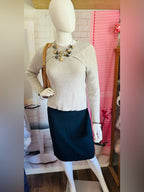 Rachel Zoe Ribbed Knit Sweater