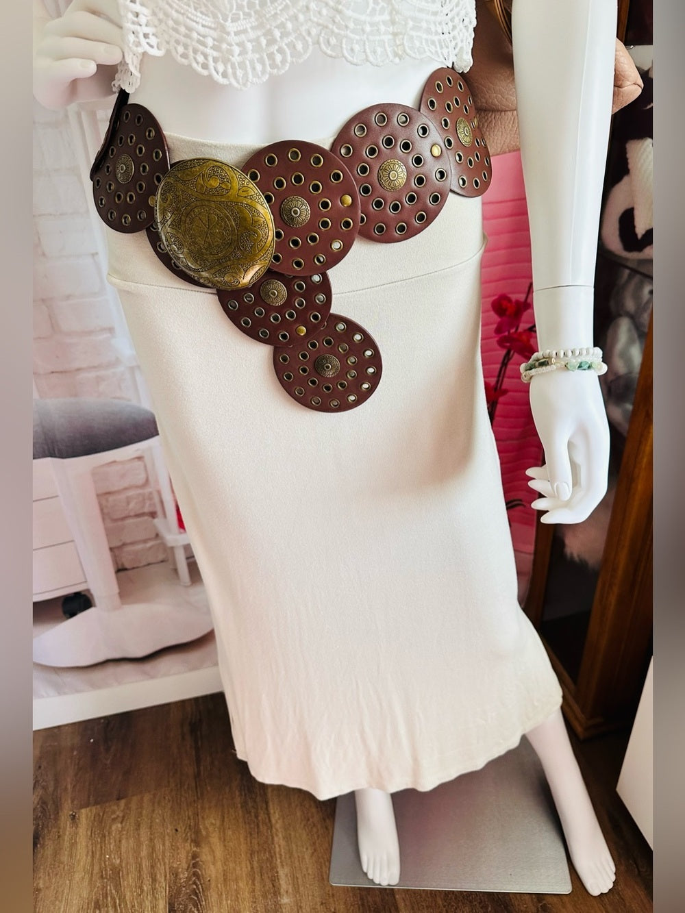 Luxe Brooklyn Midi Skirt