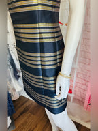 Lilly Pulitzer Virginia Jeweled Metallic Stripe Dress