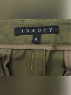 Marisenna T Jubilee Olive Green Tailored Ankle Pants