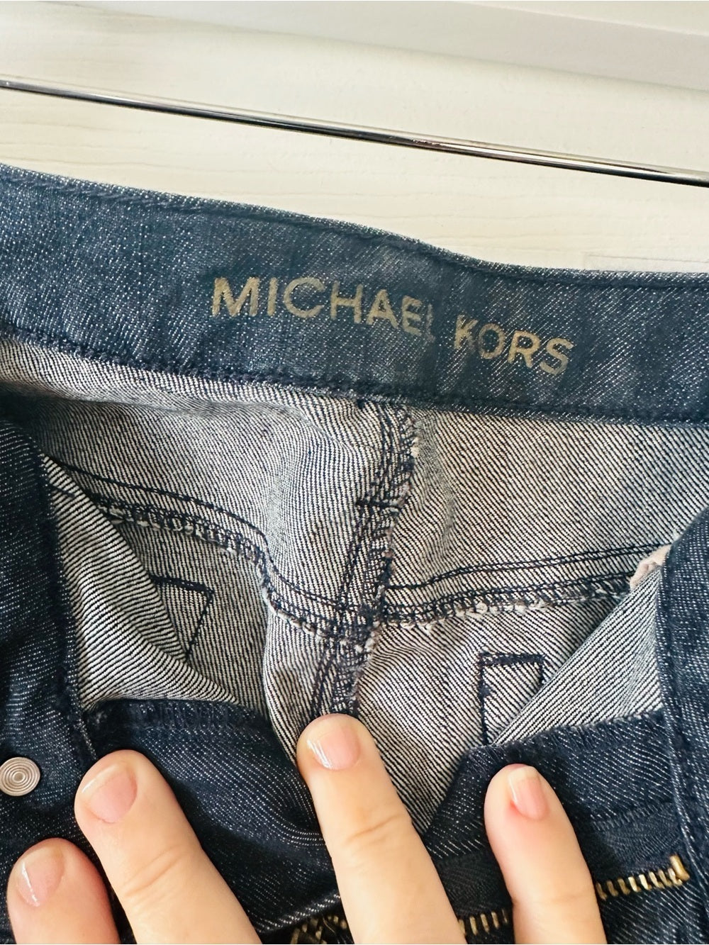 Michael Kors Dark Wash Skinny Jeans
