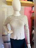 Rachel Zoe Ribbed Knit Sweater