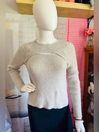 Rachel Zoe Ribbed Knit Sweater