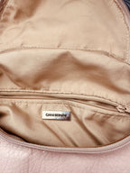 Giani Bernini Blush Pink Pebbled PVC Backpack