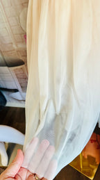 Masquerade Ivory and Pale Pink Beaded Party Dress