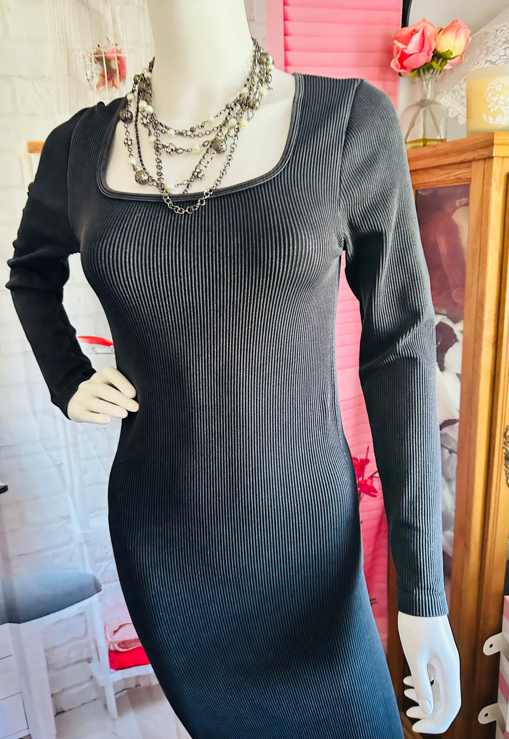 Savvi Colette Longsleeve Dress