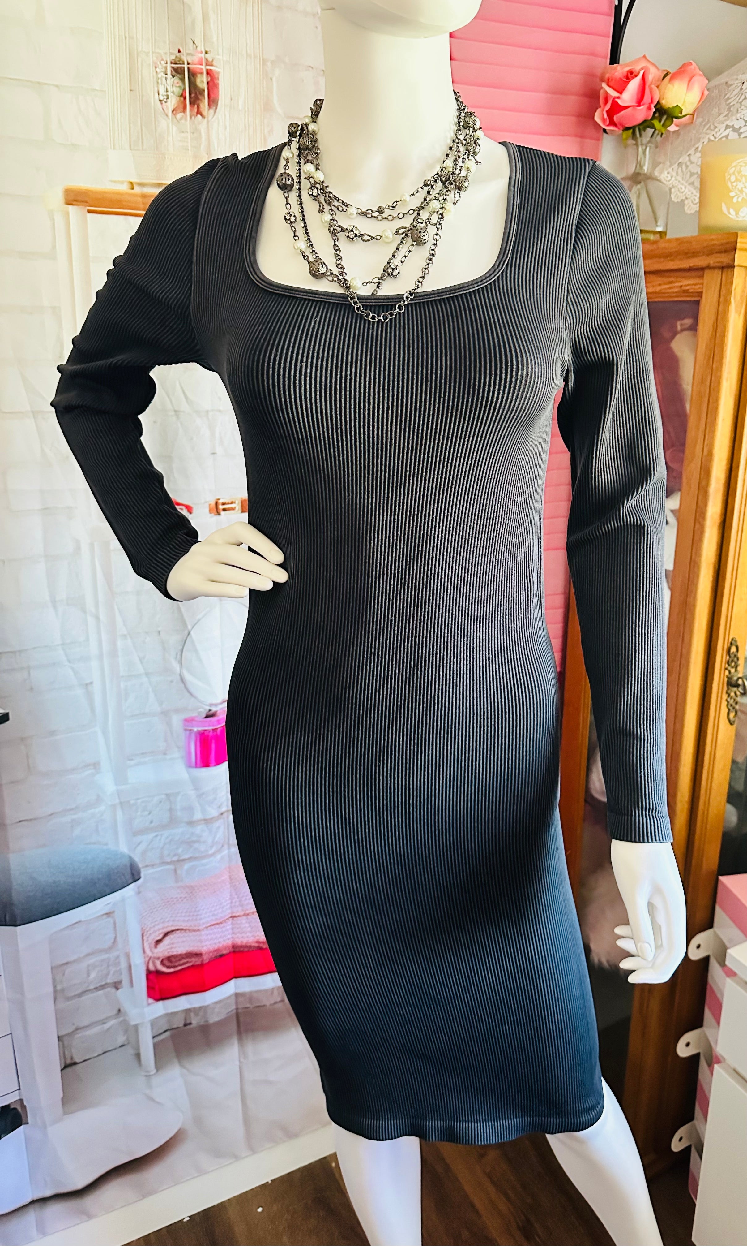 Savvi Colette Longsleeve Dress