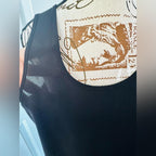 Express Black Sheer Sleeveless Blouse