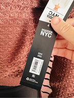 Madden NYC Crochet Cropped Cardigan Sweater