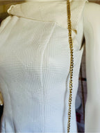 Anne Klein Textures Sleeveless Sheath Dress