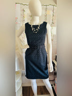 Banana Republic Sleeveless Belted Sheath Dress