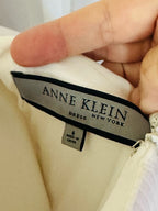 Anne Klein Textures Sleeveless Sheath Dress