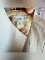 Rachel Zoe Pinstripe Tailored Waistcoat Vest