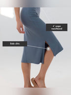 Luxe Brooklyn Midi Skirt
