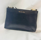 Michael Kors Trisha Medium Pebbled Leather Crossbody Bag