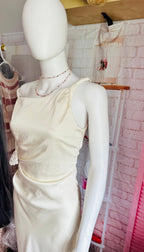 bec + bridge Lunetta Twist Strap Dress