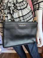 Michael Kors Trisha Medium Pebbled Leather Crossbody Bag