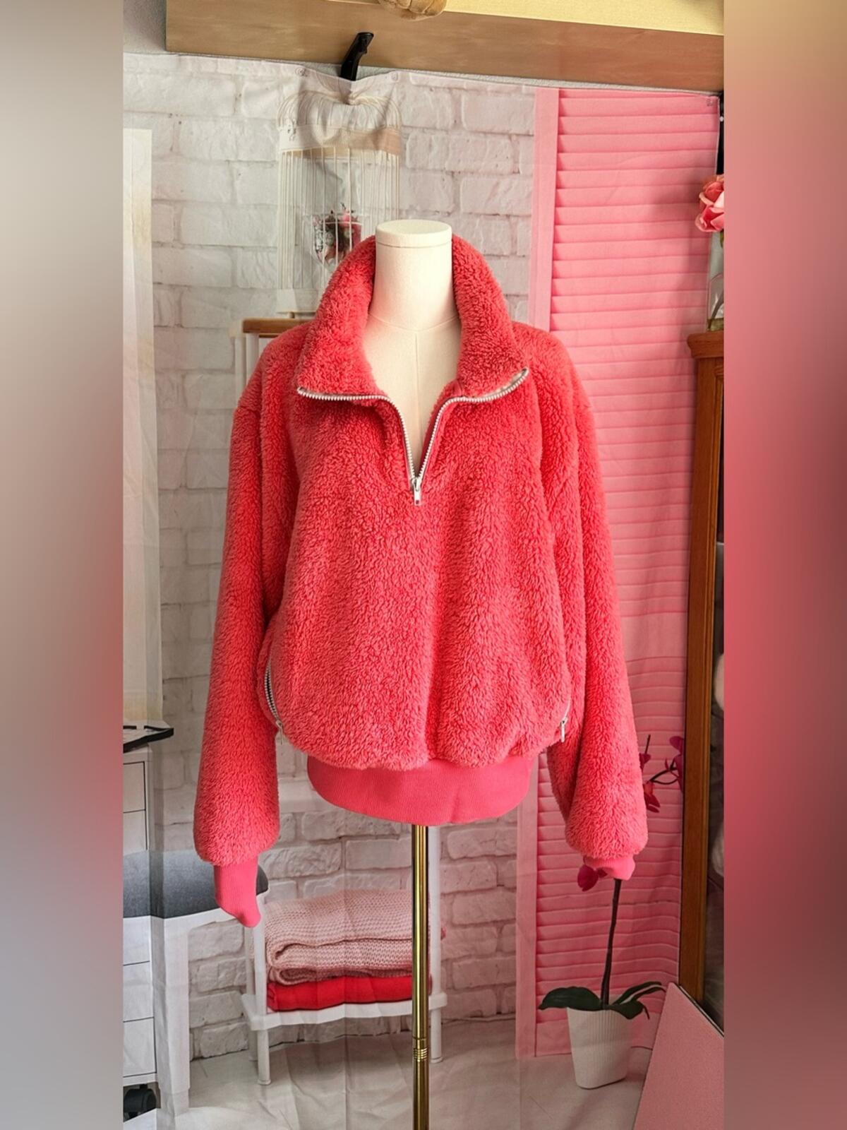 Savvi “Amy” 1/4 Zip Pullover Jacket